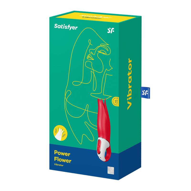 SATISFYER - VIBRADOR POWER FLOWER