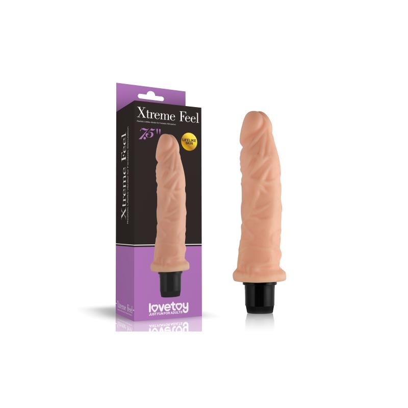LOVETOY - VIBRADOR REAL FEEL 7.5 NATURAL