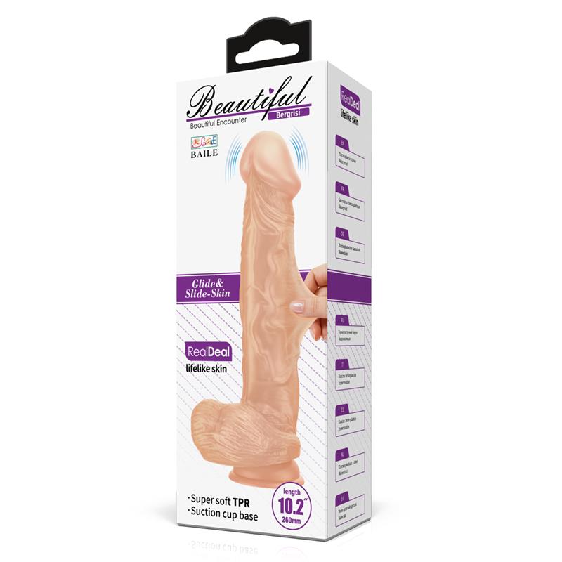 BAILE - VIBRADOR REALISTA 10.2 CONTROL REMOTO