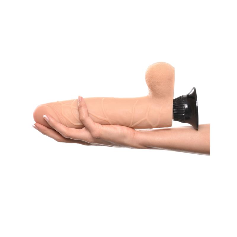 REAL FEEL DELUXE - VIBRADOR REALISTA NO. 9 24,1 CM NATURAL