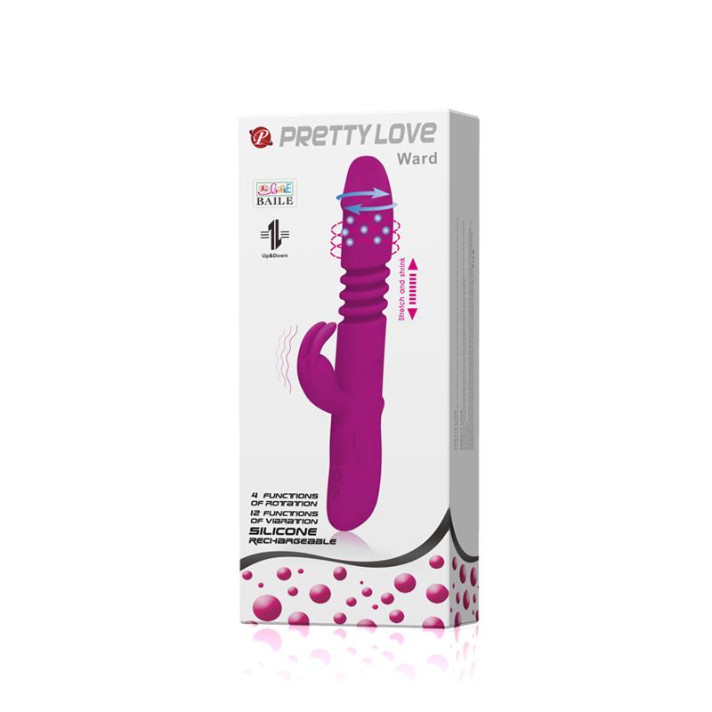 PRETTYLOVE - VIBRADOR WARD COLOR PÚRPURA
