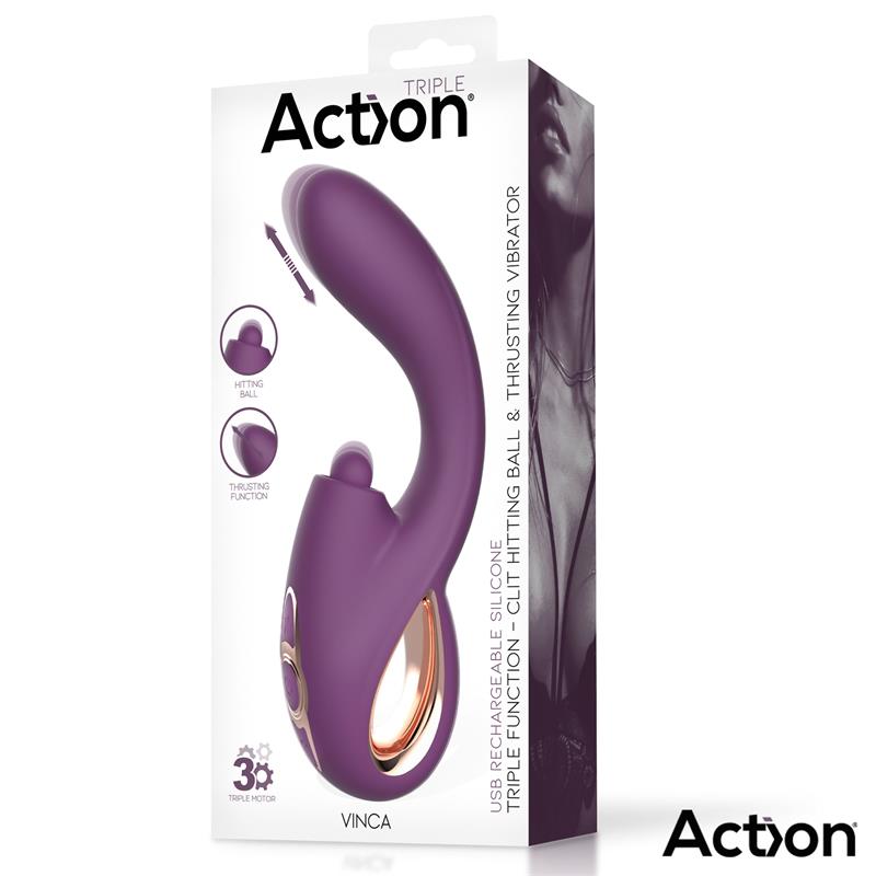 ACTION - VINCA SOFT HITTING BALL CON MOVIMIENTO THRUSTING Y VIBRACIÓN