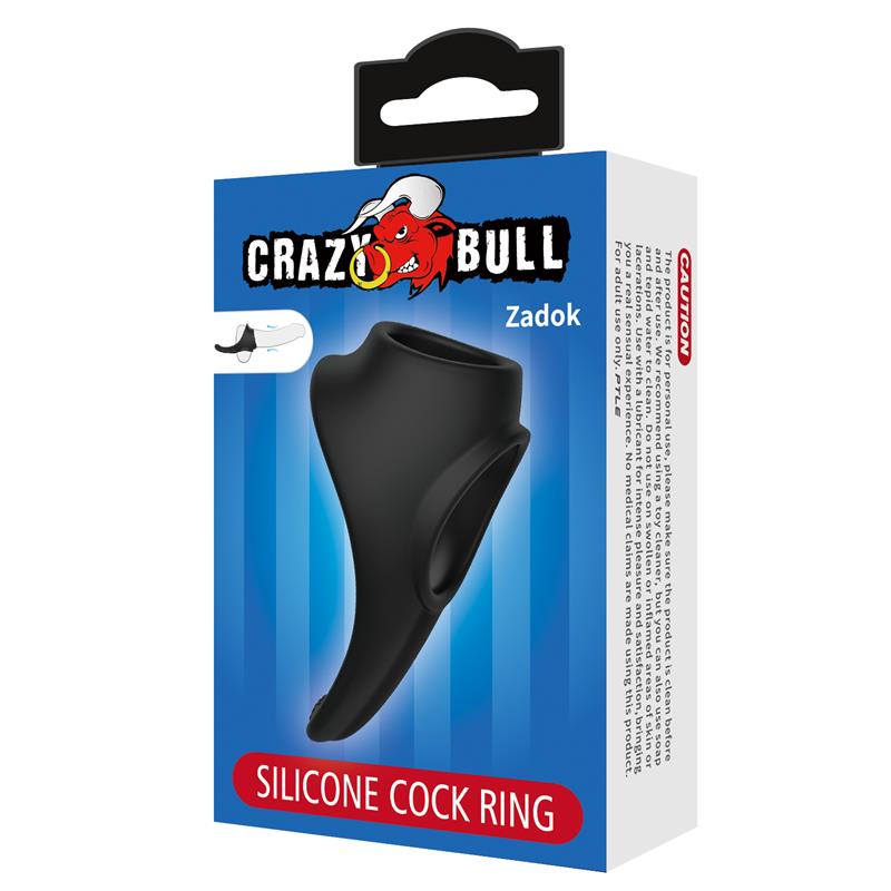 CRAZY BULL - ZADOK ANILLO PARA PENE Y TESTÍCULOS