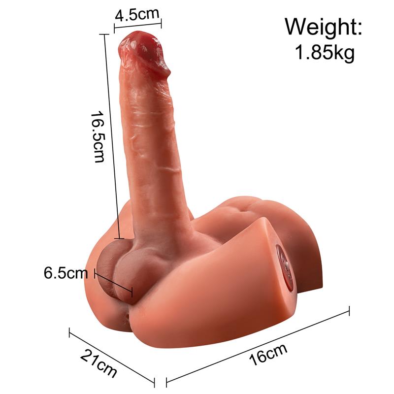 XISE - ZOE SEMI TORSO CON VIBRACIÓN Y THRUSTING 1.3 KG