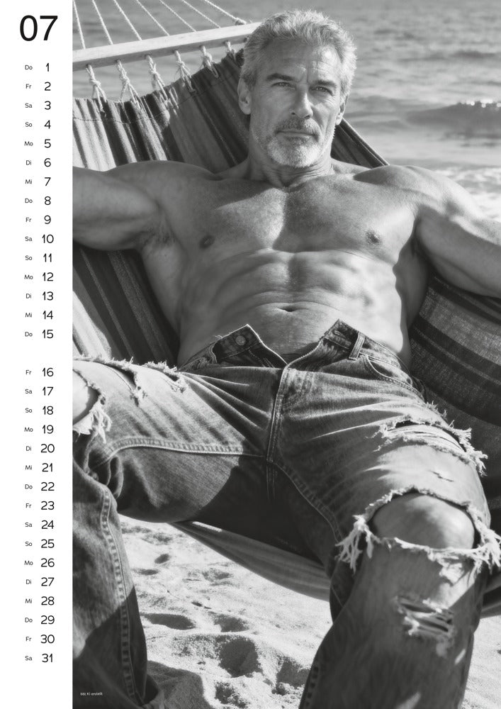 PIN-UP CALENDAR MEN 2027