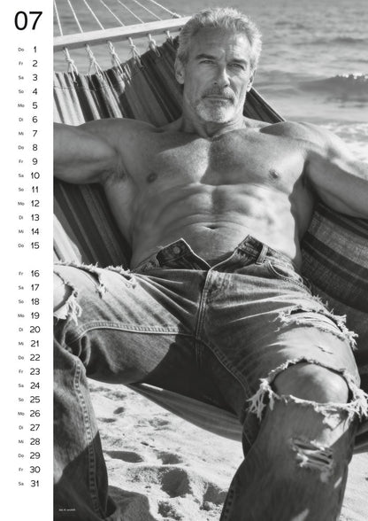 PIN-UP CALENDAR MEN 2027