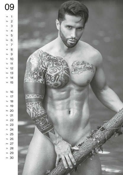 PIN-UP CALENDAR MEN 2027