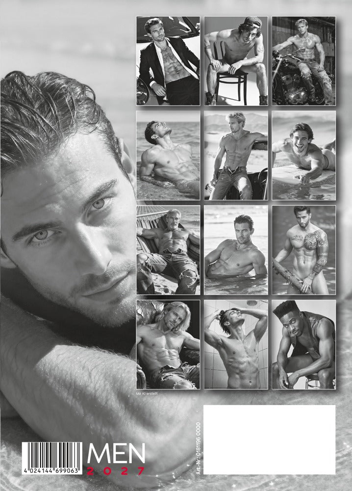 PIN-UP CALENDAR MEN 2027