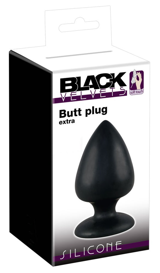 BLACK VELVETS - BUTT PLUG EXTRA