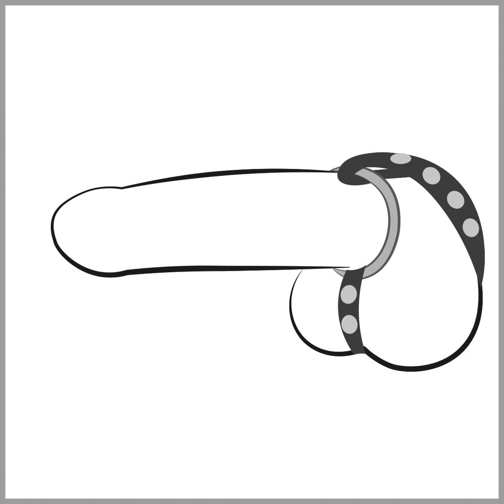 BAD KITTY - LEATHER STRAP