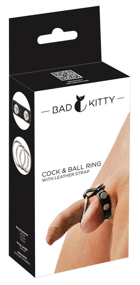 BAD KITTY - LEATHER STRAP