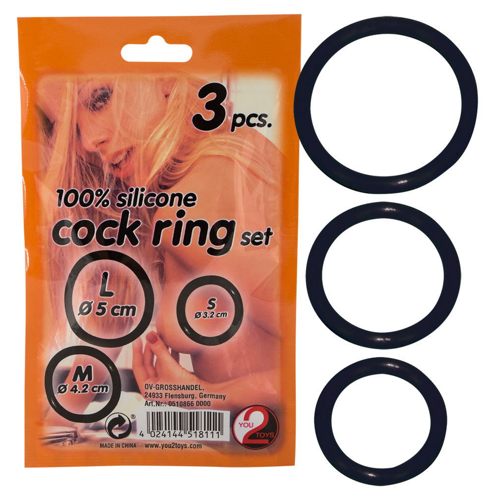YOU2TOYS - COCK RING TRIO
