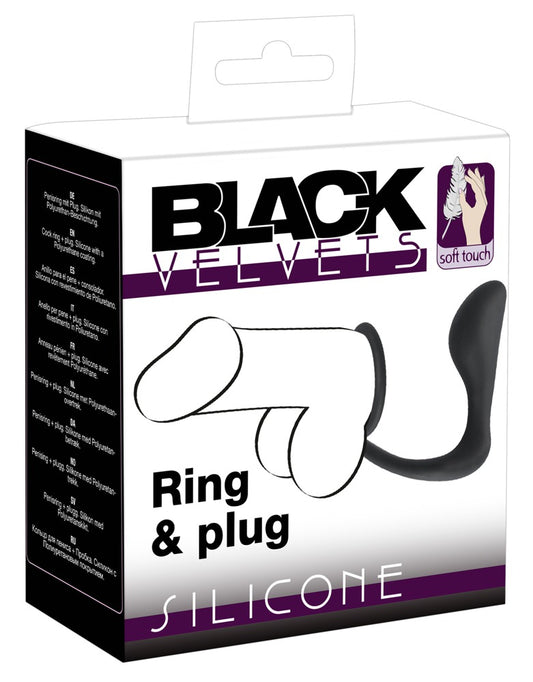 BLACK VELVETS - RING & PLUG