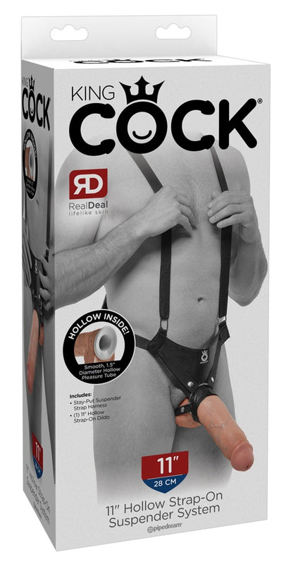 KING COCK - HOLLOW STRAP-ON SUSPENDER SYSTEM
