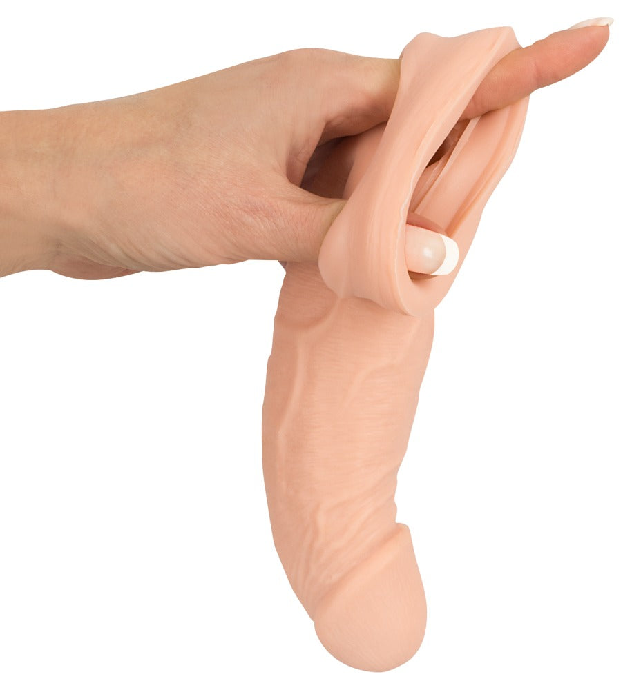 NATURE SKIN - PENIS SLEEVE WITH EXTENSION