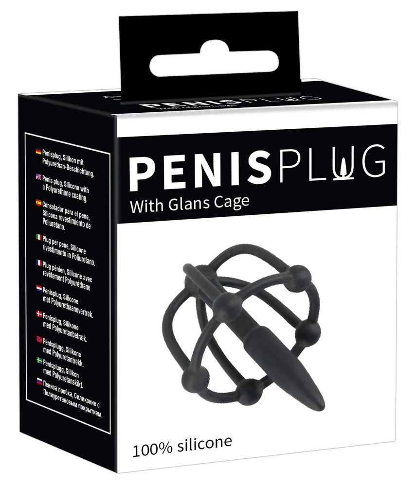 PENISPLUG - WITH GLANS CAGE