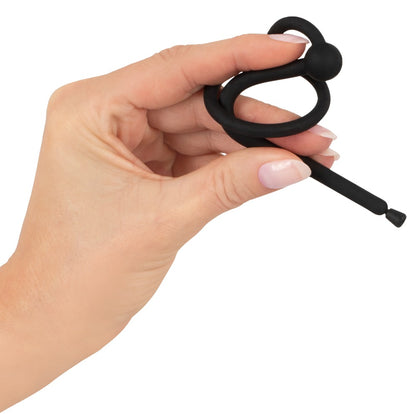 PENISPLUG - PISS PLAY WITH GLANS RING & STOPPER Ø 35MM - HOLLOW