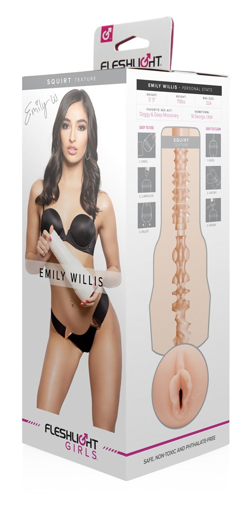 FLESHLIGHT - EMILY WILLIS - SQUIRT TEXTURE