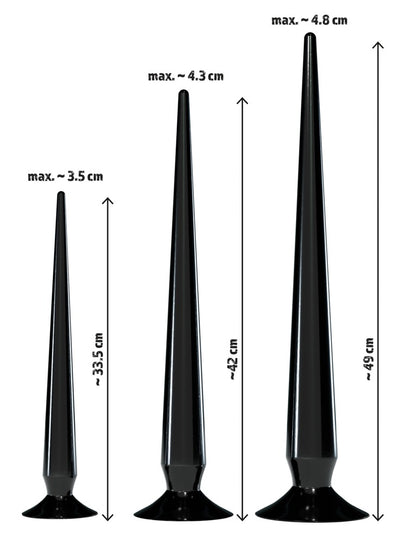 YOU2TOYS - SUPER LONG FLEXIBLE BUTT PLUG SET