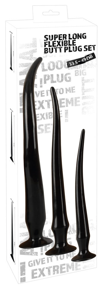 YOU2TOYS - SUPER LONG FLEXIBLE BUTT PLUG SET