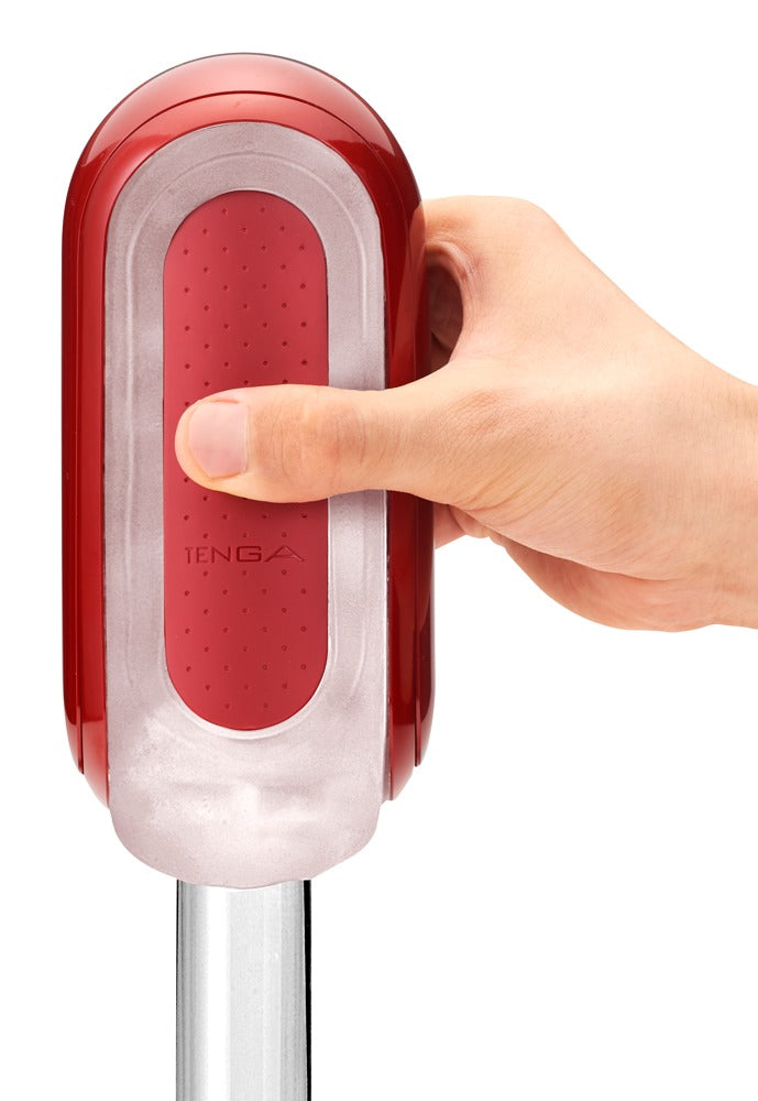 TENGA - FLIP 0 (ZERO) RED WARMER PACKAGE