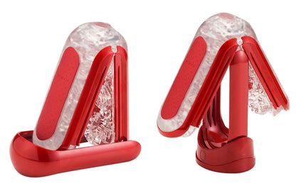 TENGA - FLIP 0 (ZERO) RED WARMER PACKAGE
