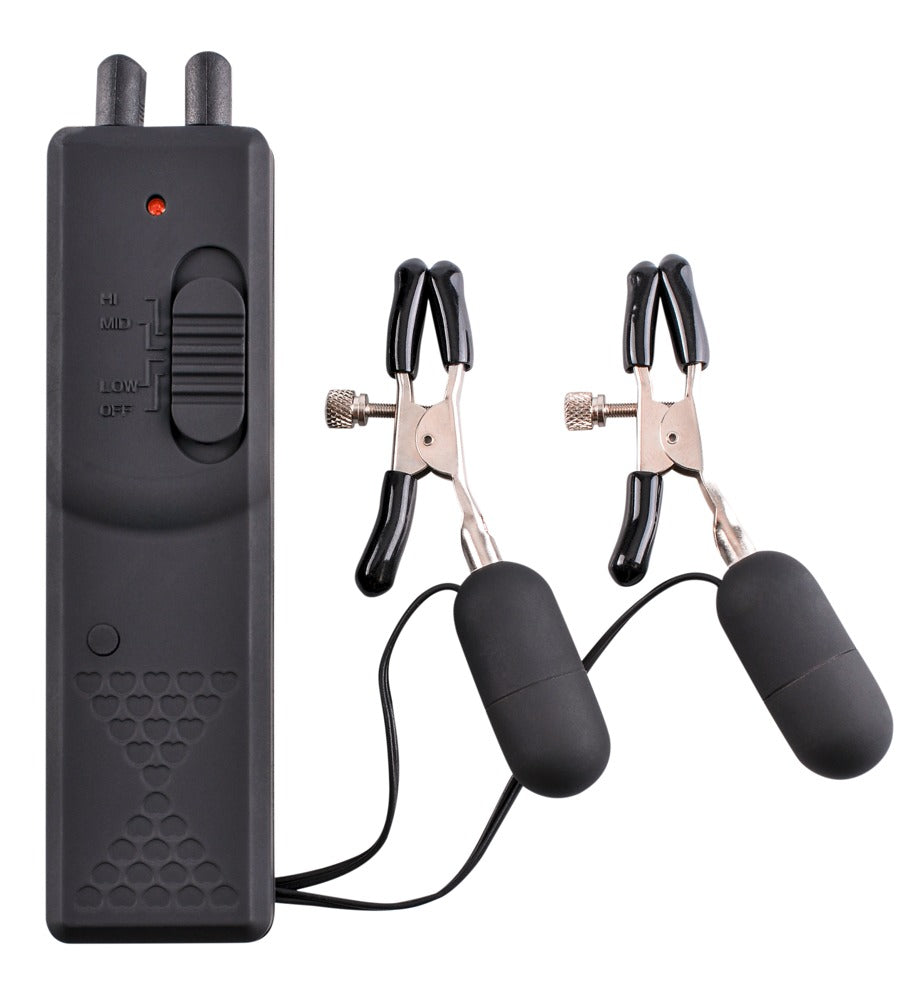 FETISH FANTASY SERIES - VIBRATING NIPPLE CLAMPS