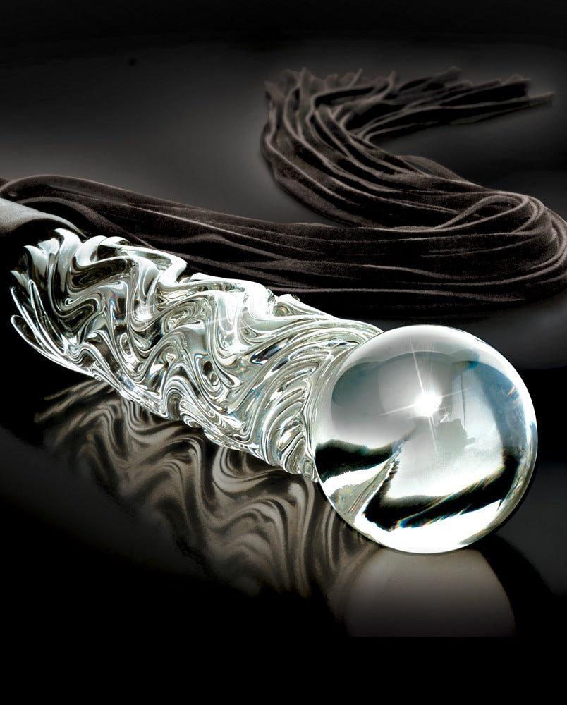 ICICLES - HAND BLOWN GLASS WHIP