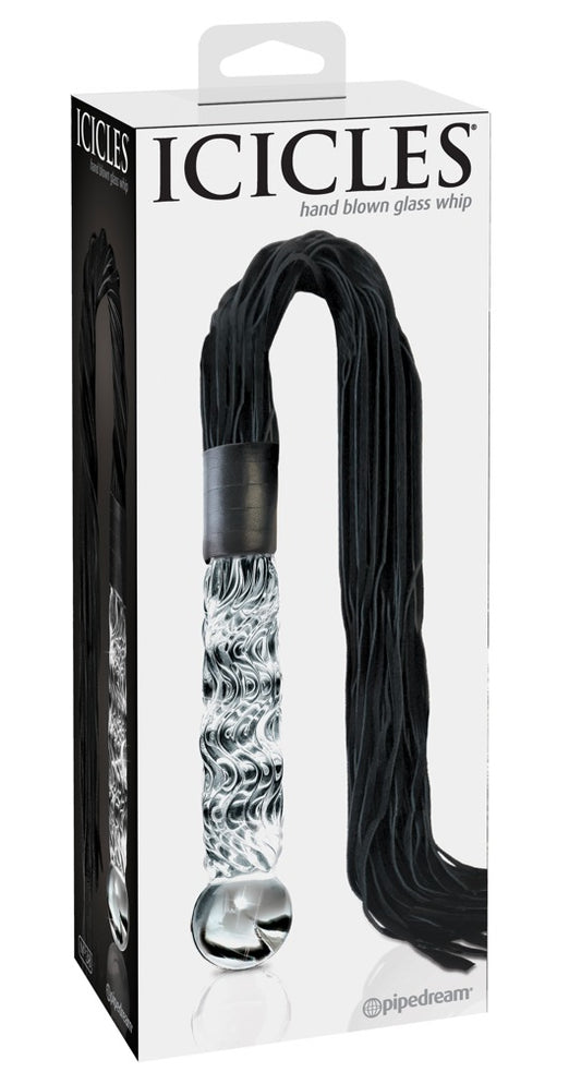 ICICLES - HAND BLOWN GLASS WHIP