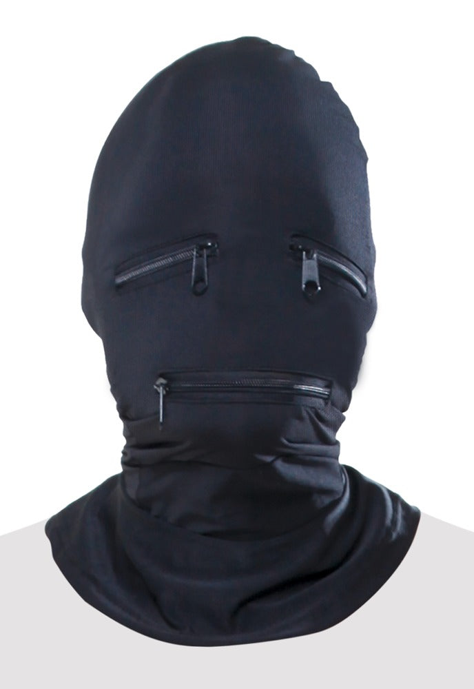 FETISH FANTASY SERIES - ZIPPER FACE HOOD
