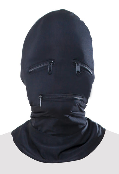 FETISH FANTASY SERIES - ZIPPER FACE HOOD