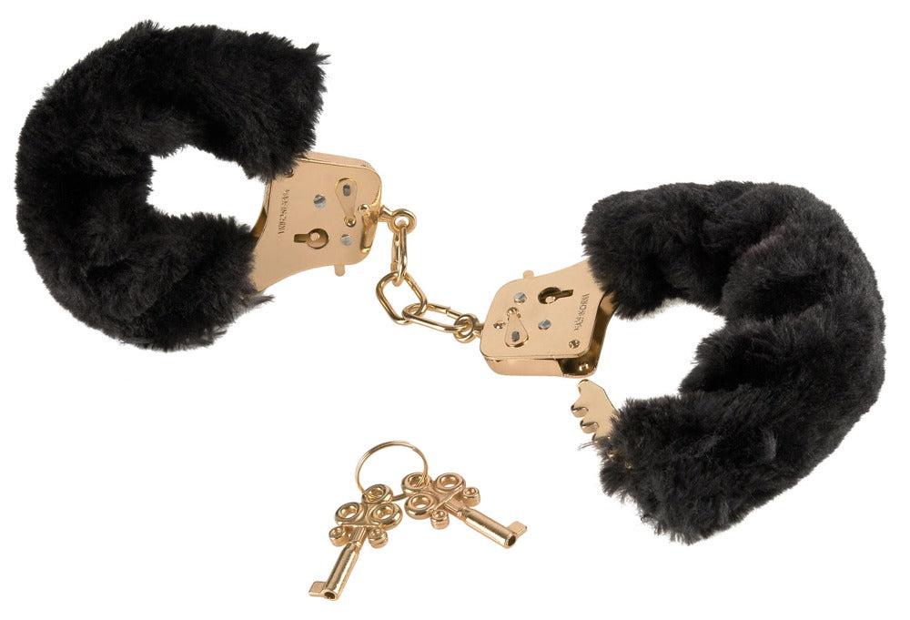 FETISH FANTASY GOLD - DELUXE FURRY CUFFS