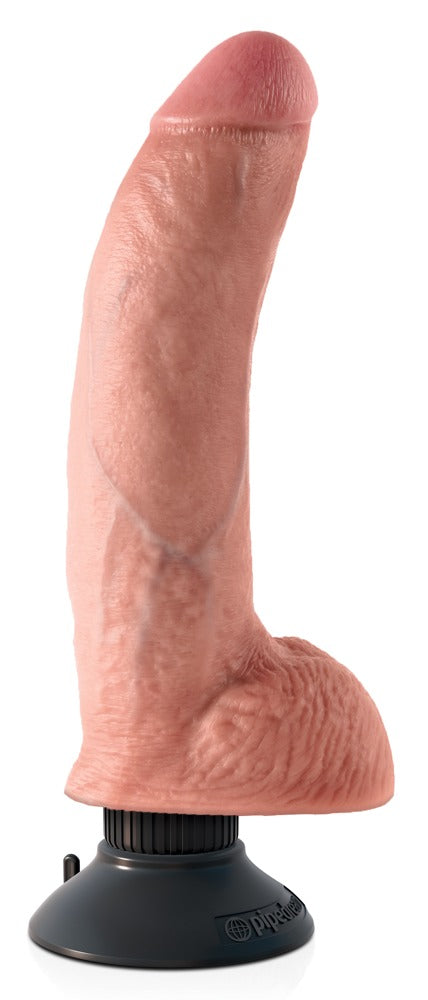 KING COCK - 9" VIBRATING COCK WITH BALLS