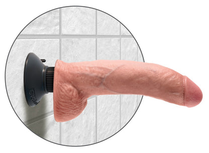 KING COCK - 9" VIBRATING COCK WITH BALLS