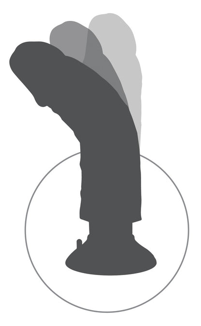 KING COCK - 9" VIBRATING COCK WITH BALLS