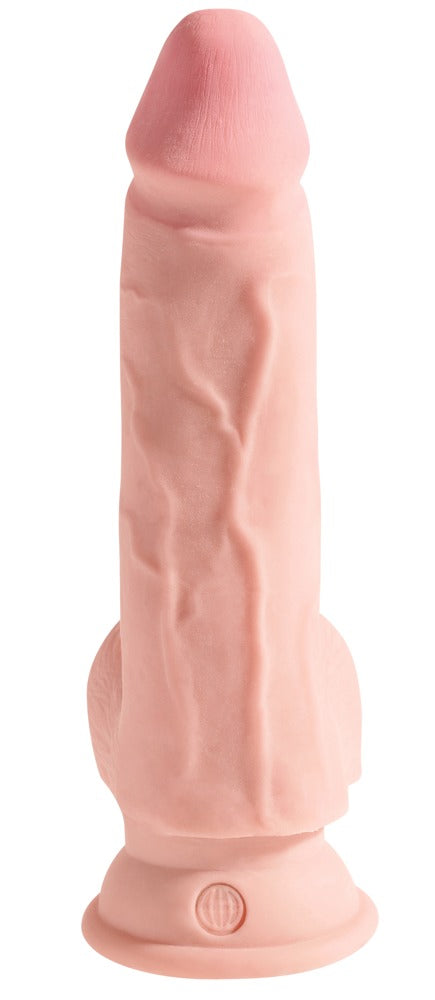 KING COCK PLUS - 7.5" TRIPLE DENSITY COCK WITH BALLS