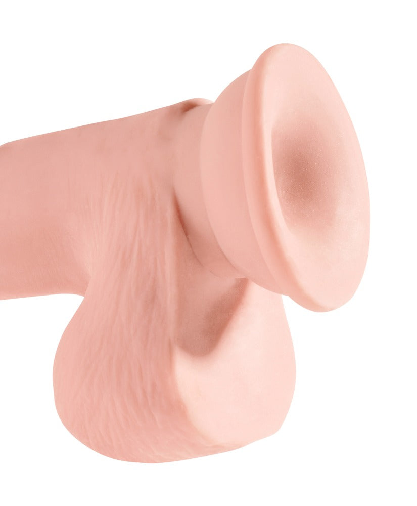KING COCK PLUS - 7.5" TRIPLE DENSITY COCK WITH BALLS