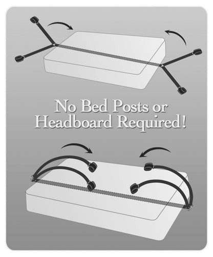 FETISH FANTASY SERIES - BED BINDINGS RESTRAINT KIT