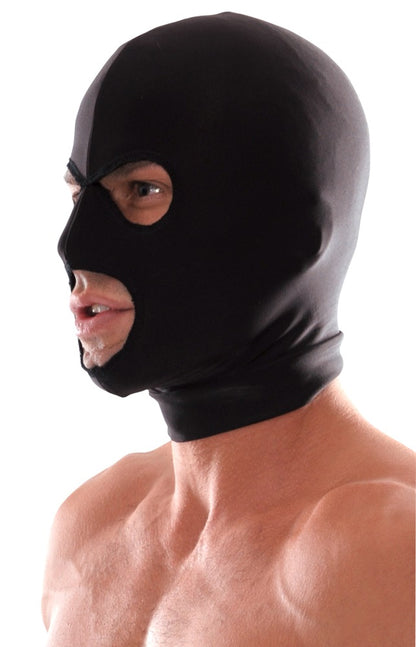 FETISH FANTASY SERIES - SPANDEX 3-HOLE HOOD