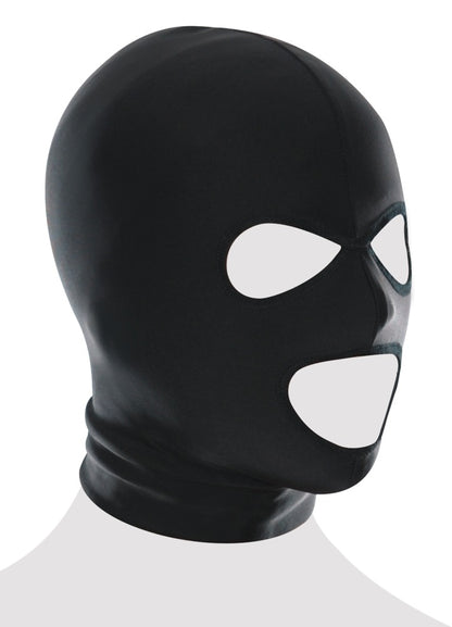 FETISH FANTASY SERIES - SPANDEX 3-HOLE HOOD