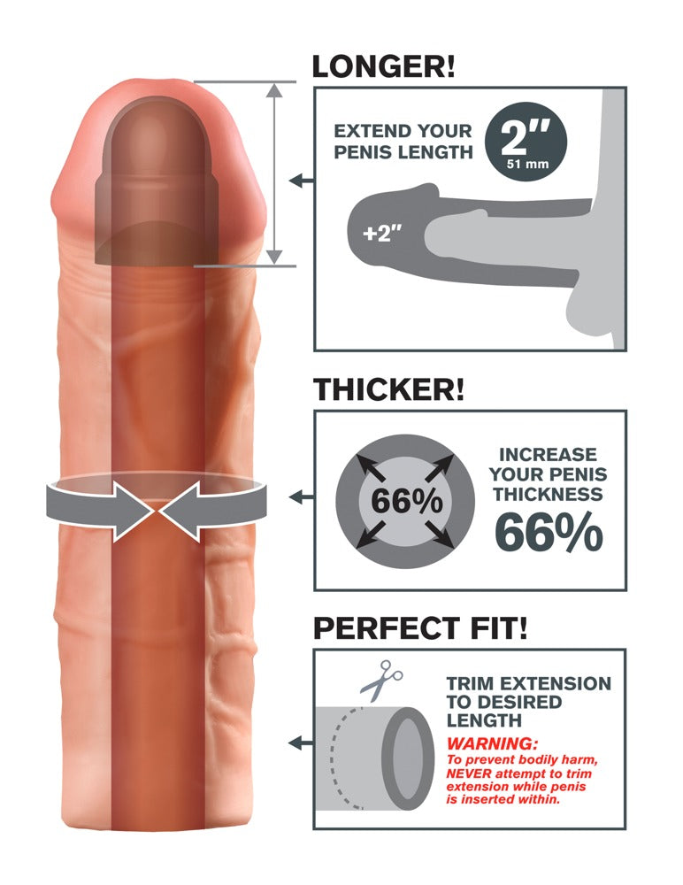 FANTASY X-TENSIONS - MEGA 2" EXTENSION