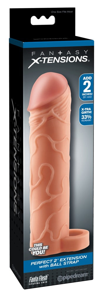 FANTASY X-TENSIONS - PERFECT 2" EXTENSION WITH BALL STRAP
