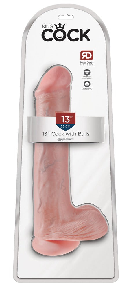 KING COCK - 13" COCK WITH BALLS