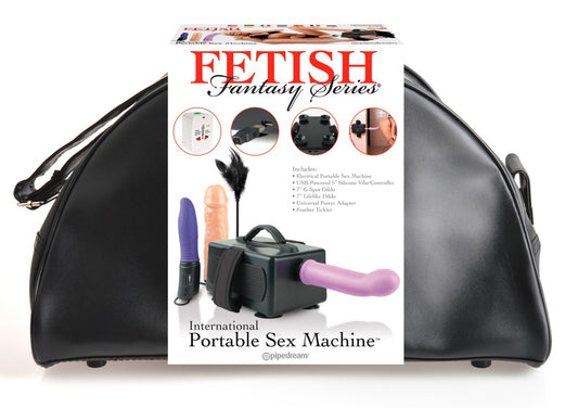 FETISH FANTASY SERIES - INTERNATIONAL PORTABLE SEX MACHINE