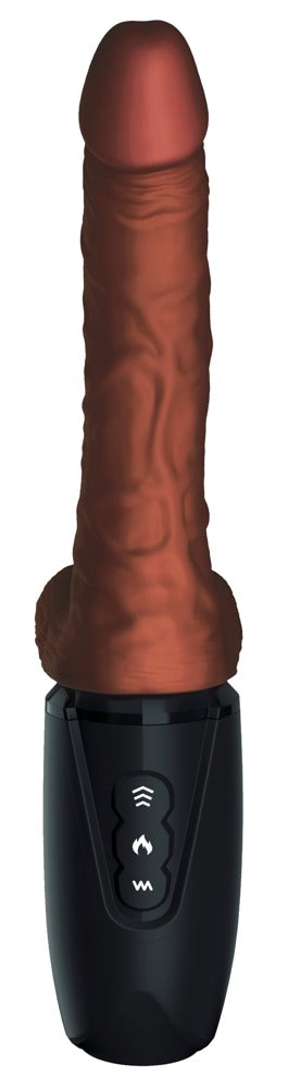 KING COCK PLUS - 7.5" THRUSTING COCK WITH BALLS