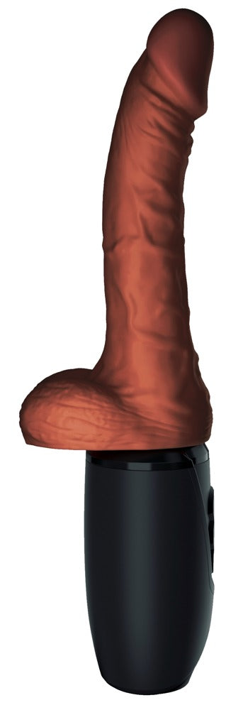 KING COCK PLUS - 7.5" THRUSTING COCK WITH BALLS