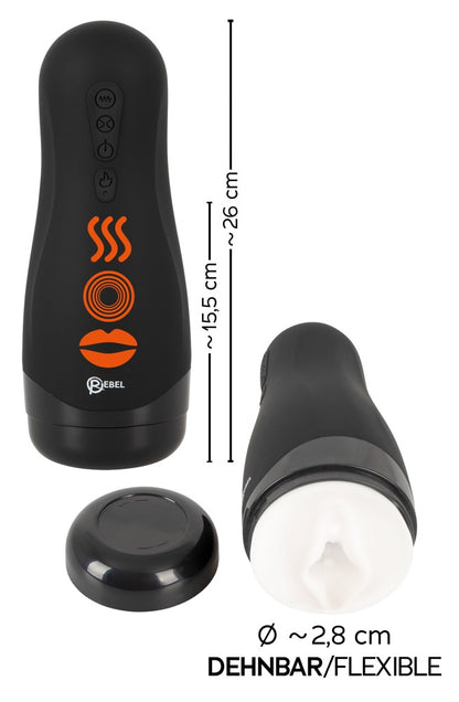REBEL - MASTURBATOR WITH 3 FUNCTIONS