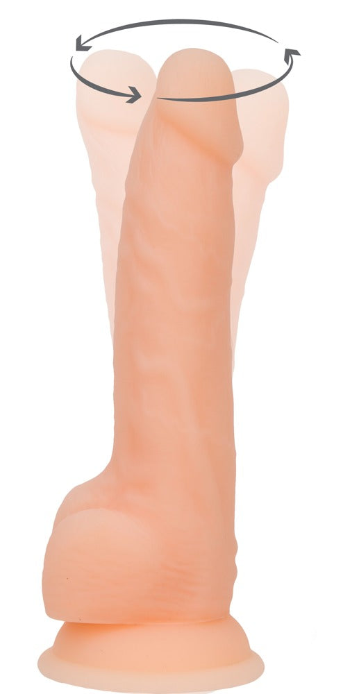 NAKED ADDICTION - 8" ROTATING & VIBRATING DONG