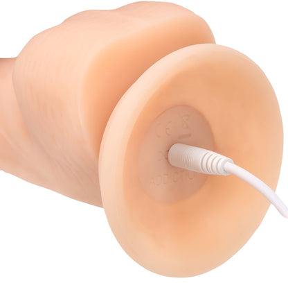 NAKED ADDICTION - 8" ROTATING & VIBRATING DONG