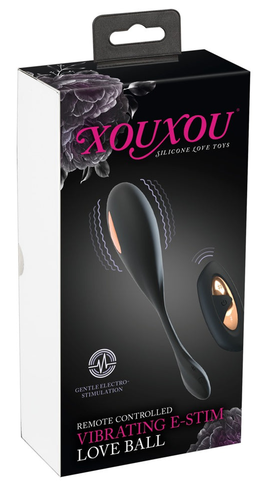 XOUXOU - RC VIBRATING E-STIM LOVE BALL